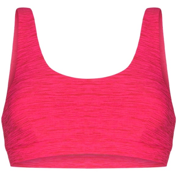 the upside saanvi daisy sports bra in pink (not padded) - Picture 5 of 7